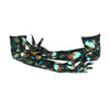 opera length gem print spandex gloves with cradled arms