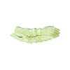 opera length shiny light yellow vinyl gloves with arms folded