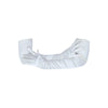 opera length Italian satin white gloveswith arms crossed