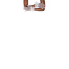 wrist length puffy white tulle gloves with accent white polka dots posing with crossed arms