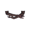 opera length black mesh gloves with arms crossing