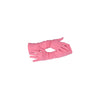 3/4 length pink gloves with arms crossed