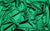 emerald green satin fabric used for glove making