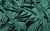 forest green satin fabric swatch