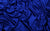 satin stretch fabric in blue