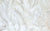 Swatch of white smooth, two-way stretch satin fabric with a subtle sheen