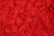 picture of red spandex fabric used for handmade luxury gloves