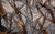 dark copper metallic mesh fabric, used for glove making at Wing and Weft