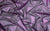 dark fuchsia metallic mesh fabric
