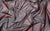 dark red metallic mesh fabric, used for custom glove making