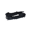 Opera Length Show Gloves Black Snakeskin