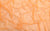 Close-up of orange holo dot stretch mesh fabric