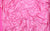 Hot pink fabric swatch of a 4-way stretch holo mini-dot spandex