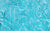 Bright blue velour swatch for Zsa Zsa gloves – a rich, opulent fabric for luxurious styling.