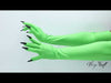 video of the Wicked Witch gloves made at Wing and Weft