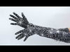video of spiderweb glove, made by Wing and Weft